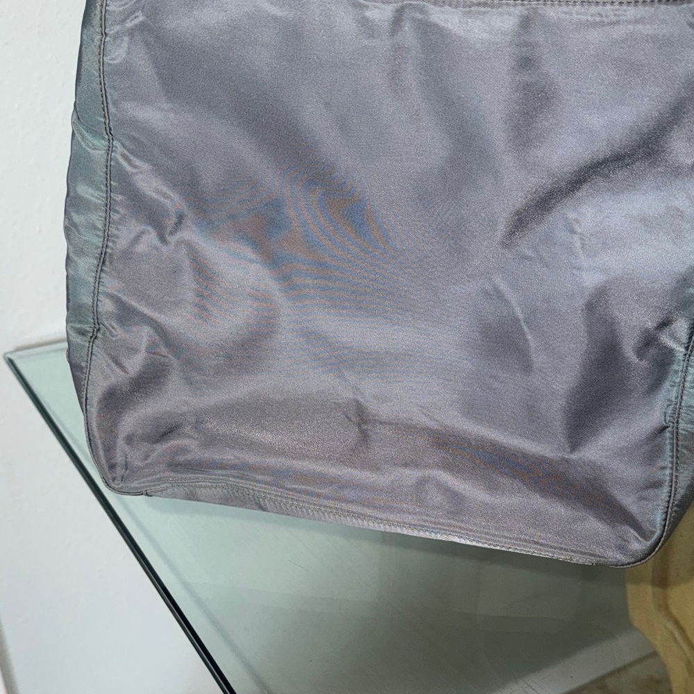 💯💯Authentic Prada Tessuto Nylon Shoulder Bag with Silver Handle - Picture 6 of 13